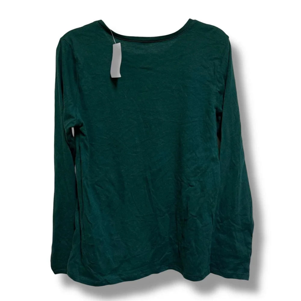The Childrens‎ Place Girls Green Unicorn Glitter Graphic Long Sleeve Tee L 10/12